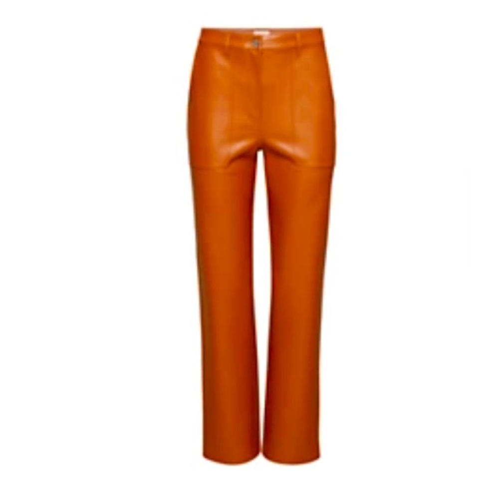 Aritzia Wilfred Free Lucy Pant, Size Zero, Rich Chestnut color